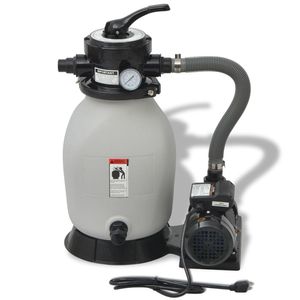 0.35 HP 2694 pompa per piscina GPH con filtro a sabbia ad alta efficienza filtri per piscina - Product Image 2