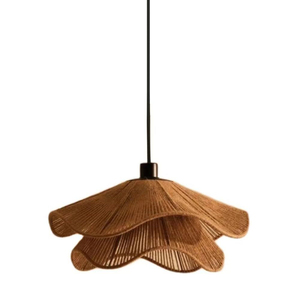 Abat-jour de lampe suspendue en métal noir moderne découpé au laser, motif géométrique, luminaire suspendu pour la décoration intérieure de la maison - Product Image 4