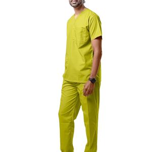 Couleur et logo personnalisés combinaison de gommage médical meilleure vente combinaison de gommage médical 100% coton combinaison de gommage médical - Product Image 5