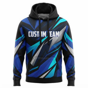 Sudadera Deportiva de Invierno con Cierre Frontal y Estampado Personalizado, de Poliéster Tejido, para Equipos, Ligera, para Entrenamiento - Product Image 3