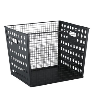 Unique Design Decorative Metal <b>Storage</b> Basket for Farmhouse Home Decor Kitchen Counter and Pantry Available For Sale - Product Image 6