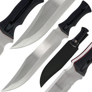 มีดล่าสัตว์ LEGACY BLADES พรีเมียม ผลิตจากเหล็กกล้าคาร์บอน ยาว 17 นิ้ว ด้ามจับแบบมีลาย  ด้ามจับแบบเต็มด้าม  พร้อมปลอกหนัง  ผู้ผลิต OEM - Product Image 1