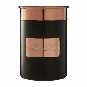 Luxury Metal Kitchen <b>Storage</b> Canister with Lid Bread <b>Bin</b> Tea Coffee Sugar Jar for Modern Kitchen - Product Image 1