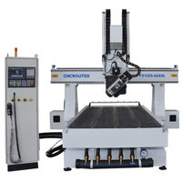 Machine de gravure CNC 4 axes pour le travail du bois