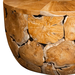 ARTERRA Premium <b>Rustic</b> Teak Root Handcrafted Natural Wood Artisan <b>Coffee</b> <b>Table</b> for Living Room Home Furniture - Product Image 2