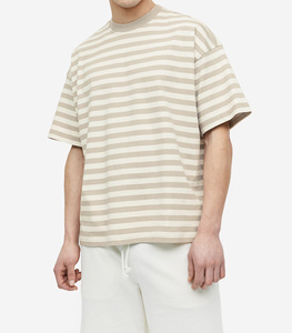 OEM/ODM New Design Custom Printed 280gsm Heavyweight 100% Cotton Hip Hop Oversized Fashionable Loose Fit <b>T</b>-Shirt for Men - Product Image 6