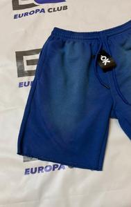 Shorts en coton délavé à l'acide pour homme, respirants, à cordon de serrage, pour l'été, à prix réduit - Product Image 2