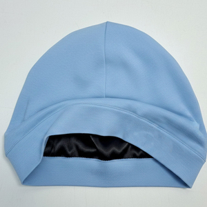 Bonnet en satin anti-UV pour cyclisme en extérieur, doublure de préchauffement absorbant l'humidité, bonnet en satin doux à ajustement confortable, vente en gros - Product Image 3