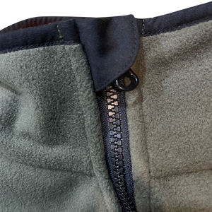 Veste de chasse pour homme, verte et orange, softshell, polaire, double face, veste d'hiver, fournisseur, vestes d'extérieur personnalisées et isolées - Product Image 4