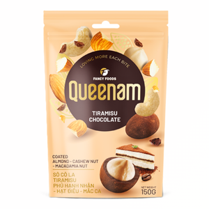 Factory Direct Supply HALAL OEM/ODM High Quality Dragee <b>Chocolate</b> Tiramisu <b>Chocolate</b> Coated Almond Cashew Macadamia Nuts 150G - Product Image 1