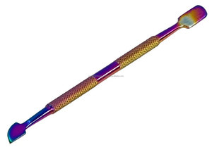 WORLD PRECISION SURGICAL Rainbow - Ensemble de repousse-cuticules en acier inoxydable double extrémité, outil de manucure professionnel, pince à cuticules, pédicure - Product Image 5
