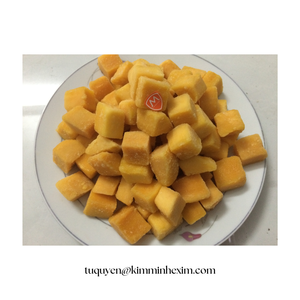 Mango en Cubos Congelado IQF Premium, 1 kg, Envasado al Vacío, -18°C, para Smoothies y Postres - Product Image 1