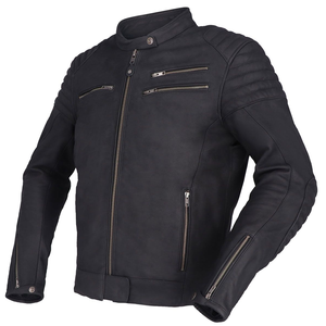 New Arrival Men's Lightweight Winter Custom Motorbike Leather <b>Jacket</b> High Quality Outdoor Sportswear Windproof Plus Size - Product Image 3