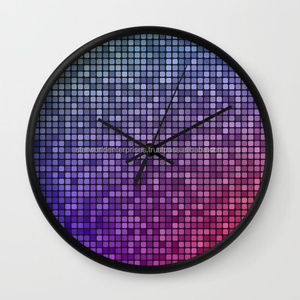 High Quality round Shape Metal Wall <b>Clock</b> Single Face Needle Display for Timekeeping Wall Decoration by Standard Mosaic Iron - Product Image 6