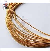 Vente en gros de fils de lingots français Purl Pearl Goldwork Broderie Fils de métal Fil Jaceron Gimp Lisse Purl Gold Bullion