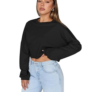 Sudaderas Personalizadas de Alta Calidad 100% Algodón para Mujer - Tela de Felpa, Impresión Digital y Bordado, Opciones de Logotipo en Blanco - Product Image 1