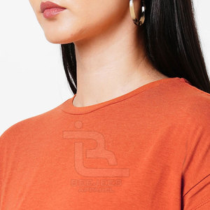 เสื้อยืดสำหรับผู้หญิงเสื้อยืดผ้านิ่มสำหรับใส่กลางแจ้งใส่ได้ง่ายสำหรับฤดูร้อน - Product Image 6