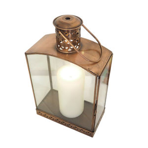 Lanterne suspendue marocaine dorée au design attrayant, style vintage, porte-bougie en métal pour la décoration de la maison au meilleur prix - Product Image 6