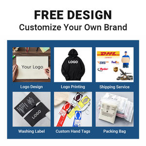 เสื้อพูลโอเวอร์ผู้ชายขายดี ผ้าฝ้าย 100% เนื้อหนา คุณภาพสูง ทรงโอเวอร์ไซส์ สไตล์สตรีทแวร์  แบบเรียบ  สำหรับฤดูหนาว  สามารถสั่งทำลายพิมพ์ด้านหน้าได้ - Product Image 2