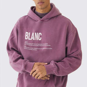 เสื้อฮู้ดดี้ผ้าฟลีซคุณภาพสูง เนื้อผ้าคอตตอน 100% สไตล์สตรีทแวร์ พิมพ์โลโก้ได้ ทรงปกติ ซิปครึ่งตัว เหมาะสำหรับฤดูใบไม้ร่วง - Product Image 3