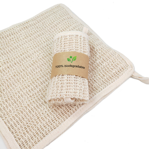 Banyo lif peeling duş bez toptan çevre dostu peeling havlu yıkama bezi vücut Sisal sünger yıkama bezi - Product Image 4