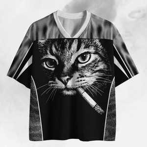 Nouveau maillot de football américain vintage style rétro, respirant, décontracté, tendance, pour équipe sportive - Product Image 2