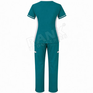 Uniforme de enfermera de alta calidad a precio económico, venta al por mayor, buen material, uniforme quirúrgico para mujer, hecho en Pakistán. - Product Image 2