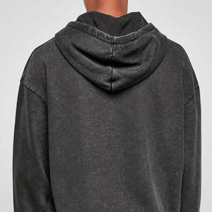 Sweat à capuche vintage pour homme de haute qualité, délavé à l'acide, avec logo personnalisé, best-seller pour l'hiver, prix raisonnable, anti-rétrécissement, motif lettres - Product Image 6