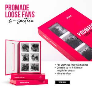 CharmLash Wholesale Lash Extensions Premade Eyelash <b>Fans</b> Lash Extensions Loose <b>Fan</b> Symmetrical Pointy Base <b>Heat</b> Bonded Oil-free - Product Image 6