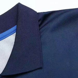 Chemise formelle à manches courtes pour homme, 100% coton jersey, logo brodé sur le devant, séchage rapide, respirante, golf - Product Image 5