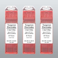Electrodos de Soldadura TIG de Tungsteno Wolfram 2.4x175, 3.0x150, 3.2x175, 2% Lantano Wl20, Punta Azul, Electrodo de Tungsteno