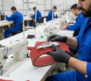 Cinturón de levantamiento de pesas Rexfit Sports de cuero, cinturón de soporte lumbar para entrenamiento de fuerza durante el gimnasio y entrenamiento de fuerza. - Product Image 5