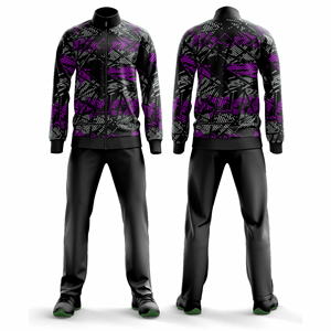 Premium 100% Cotton Printed Solid Heavyweight Hooded Tracksuit Custom Team Wear Sports Training Suit Personalized Branding - Product Image 5