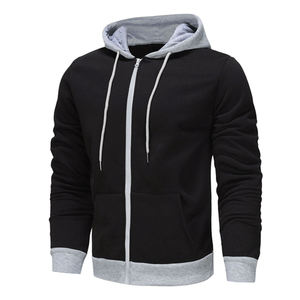 Nouvel Arrivage 2026 – Sweat à Capuche Homme Hiver Contrastant – Prix Abordable – Vente en Gros Personnalisée – Marque Privée – Logo Personnalisé - Product Image 3
