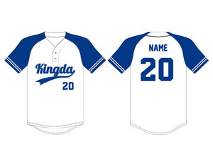 Maillot de baseball brodé avec logo, respirant, coupe ample, couleur personnalisable, style américain tendance, vente en gros - Product Image 6