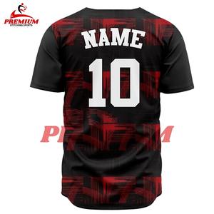 Tackle Twill Logo Uniform Embroidered Breathable 100% Polyester Customizable <b>Short</b> Sleeve Sport Stitched Baseball <b>Jersey</b> - Product Image 4