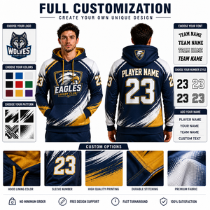 Sudadera con Capucha Personalizada al por Mayor, Sublimación de Logotipo de Equipo, Nombre y Número, Ropa Deportiva, Fabricante OEM, Proveedor de Clubes Deportivos, Exportación XL - Product Image 5