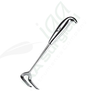 Écarteur chirurgical Ollier 25 mm 25 cm manuel en acier inoxydable, instrument de chirurgie générale, classe I, certifié CE, usage hospitalier - Product Image 5