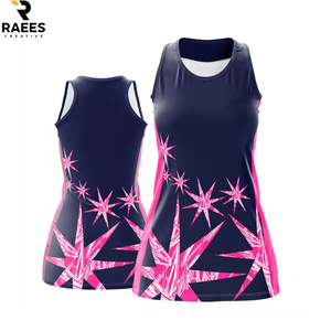 Uniforme de Netball para Mujer Adulta, 100% Poliéster, Transpirable, Personalizable, Hecho en Pakistán - Product Image 6