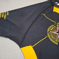 Rashguard de grappling BJJ personnalisé et respirant pour tournois sans kimono – Manches courtes, coupe compressive écologique pour adultes