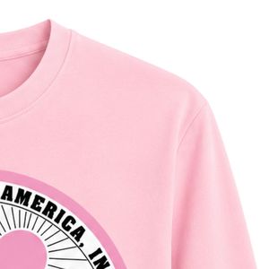 เสื้อสเวตเชิ้ตแขนยาวปักลายตราสัญลักษณ์แจ็คแอนด์จิล สีชมพูอ่อน คอเสื้อแบบคอกลม พร้อมปลายแขนและชายเสื้อแบบริบ สำหรับใส่ลำลอง - Product Image 4