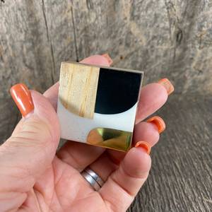 unique modern cabinet <b>pull</b> wardrobe <b>drawer</b> accessory cupboard cabinet hardware kitchen furniture handle classy resin knob - Product Image 3