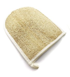 Natural loofah bath gloves exfoliating <b>shower</b> scrubber ecofriendly <b>hand</b> glove lowest price - Product Image 5