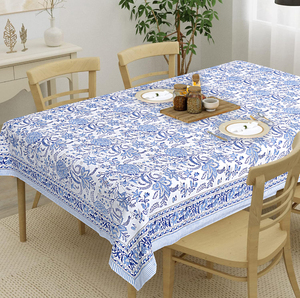 Balajee ผ้าคอตตอน100% พิมพ์ลายบล็อกทำมือหลากสีทันสมัยปรับแต่งได้สำหรับงานแต่งงานที่บ้านโรงแรมงานปาร์ตี้กลางแจ้ง - Product Image 1