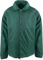 Veste de coach noire pour homme, légère, coupe-vent, respirante, séchage rapide, tissée, personnalisable, pour le voyage, le sport, le printemps
