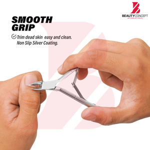 ที่ตัดเล็บแบบสปริงสำหรับมืออาชีพ ราคาขายส่ง ผลิตภัณฑ์คุณภาพสูง ที่ตัดหนังกำพร้า สแตนเลสสตีล คมกริบ อุปกรณ์ทำเล็บ - Product Image 5