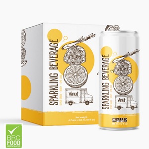 Citronnelle Miel Lime Eau pétillante OEM ODM Marque privée Fabricant de boissons Usine du Vietnam 355ml Alu peut 4 canettes boîte - Product Image 1
