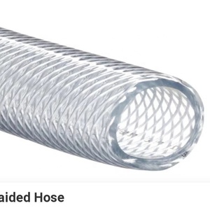 Manguera de PVC Ecológica de Alta Presión Reforzada con Alambre de Acero, Flexible, Duradera, de Grado Alimenticio, para Procesamiento de Alimentos y Bebidas, Tubo para Agua Fría - Product Image 4