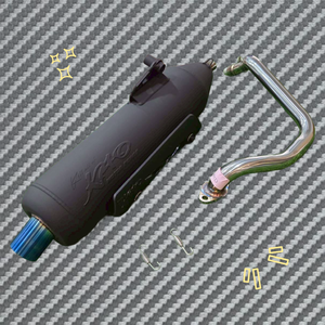 ท่อไอเสียสแตนเลสสำหรับรถสกู๊ตเตอร์ CLICK ผลิตในไต้หวัน - Product Image 1