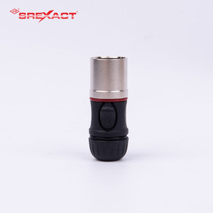 อะแดปเตอร์โลหะ SREXACT RJ45 ตัวเรือนโลหะผสมสังกะสีรูปทรงกลมสำหรับการใช้งานด้านภาพและเสียง - Product Image 3